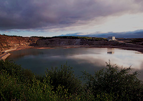 Lake landscape