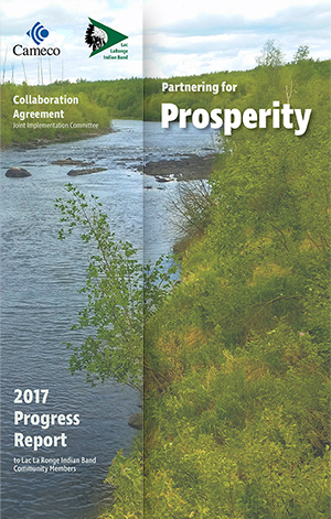 Partnering for Prosperity - LLRIB Collaboration Agreement - 2017 Progress Report cover